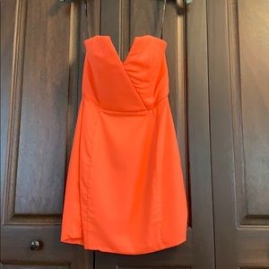 Naven bright orange mini dress size small